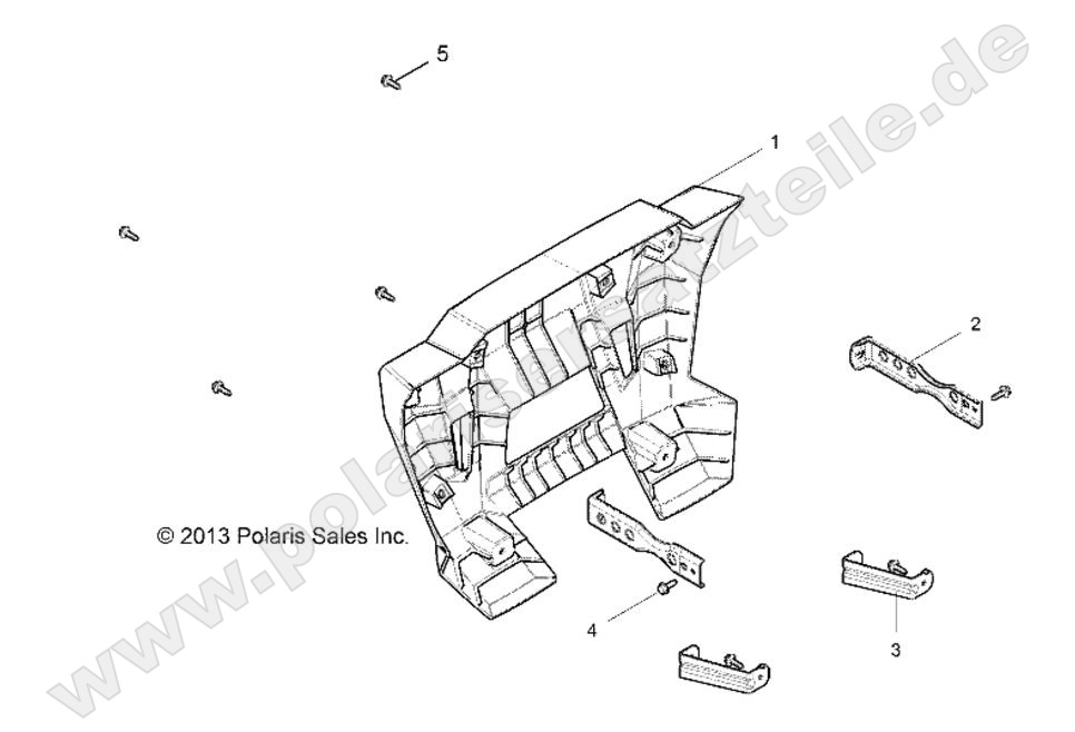 BODY, REAR BUMPER