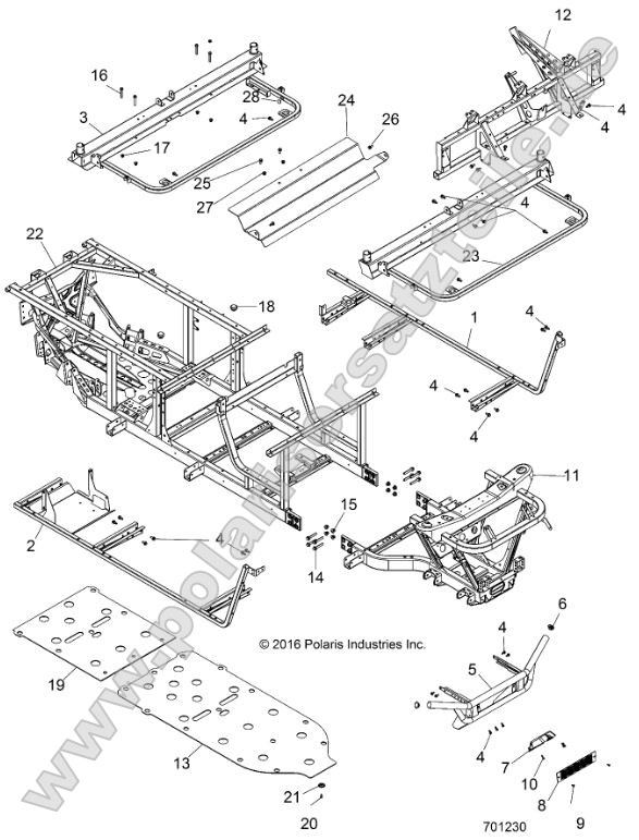 Chassis, Frame and Front Bumper