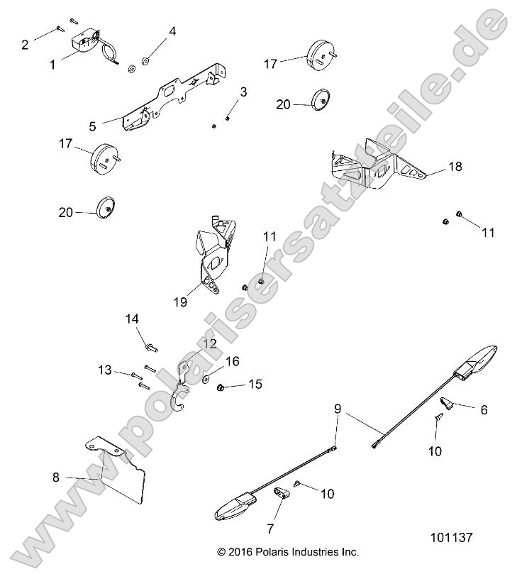 Electrical, Turn Signals and License Plate