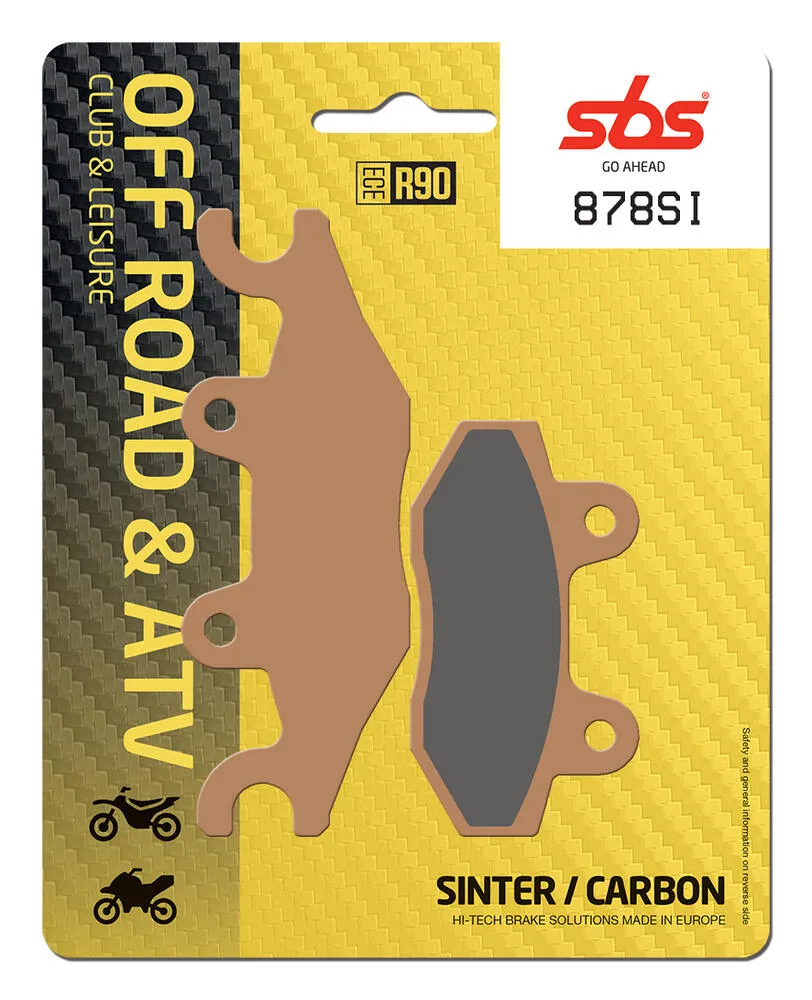SBS_878_SI SBS Bremsbeläge Offroad & ATV Sintermetall - 878SI