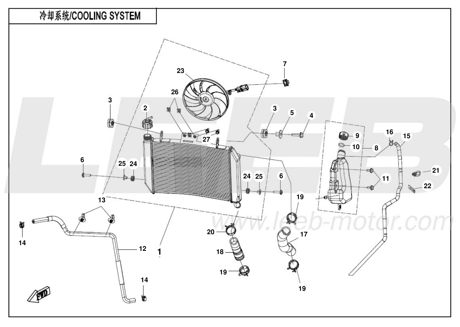 F18 COOLING SYSTEM