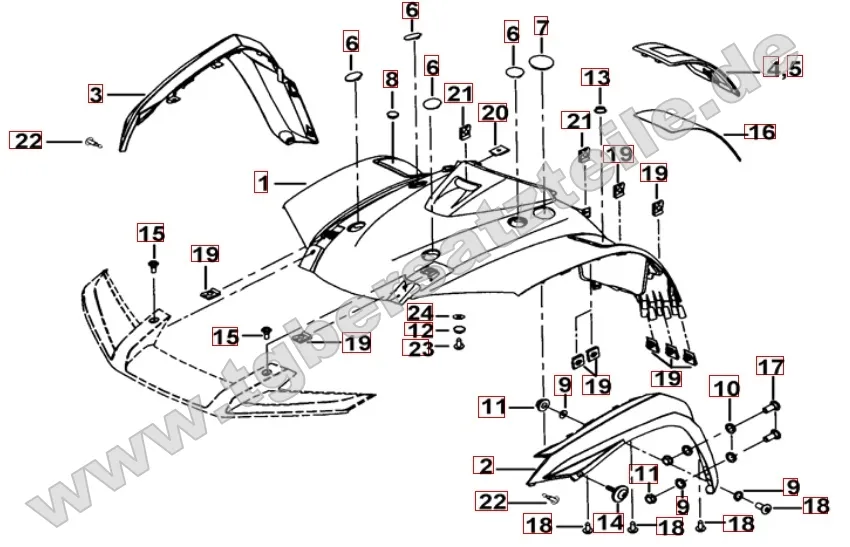 Frontverkleidung Frontverkleidung