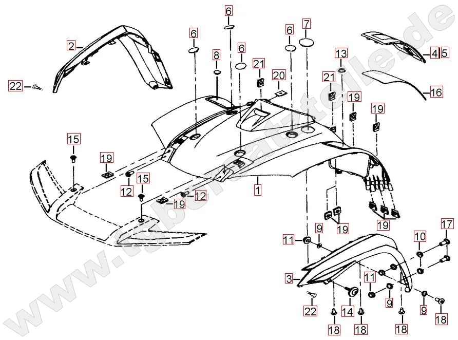 Frontverkleidung Frontverkleidung
