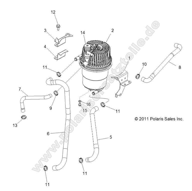 ENGINE, OIL TANK and LINES ENGINE, OIL TANK and LINES