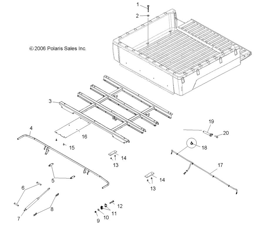 BODY, BOX MOUNTING