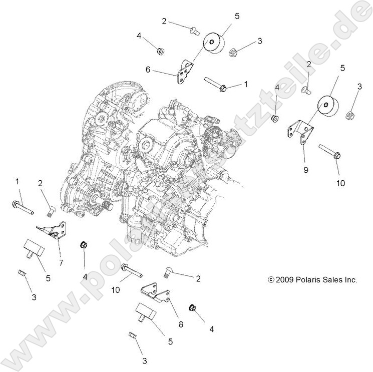ENGINE, MOUNTING ENGINE, MOUNTING