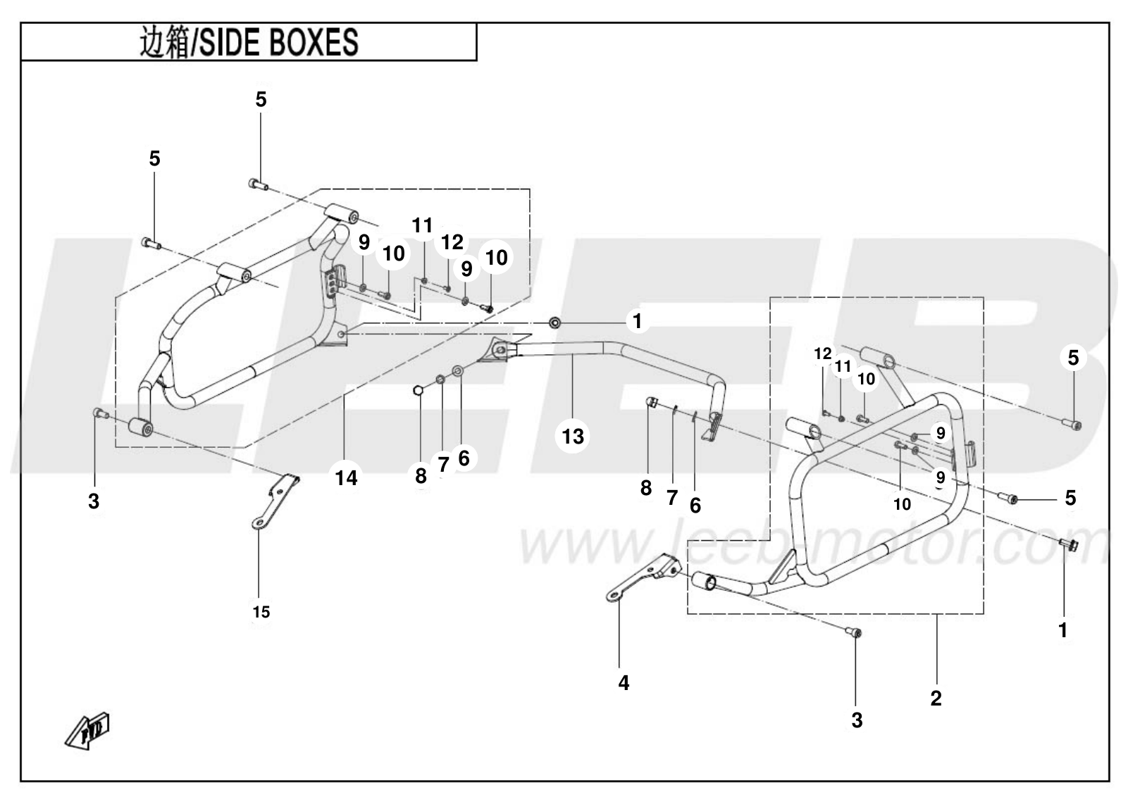 F22 SIDE BOX BRACKET