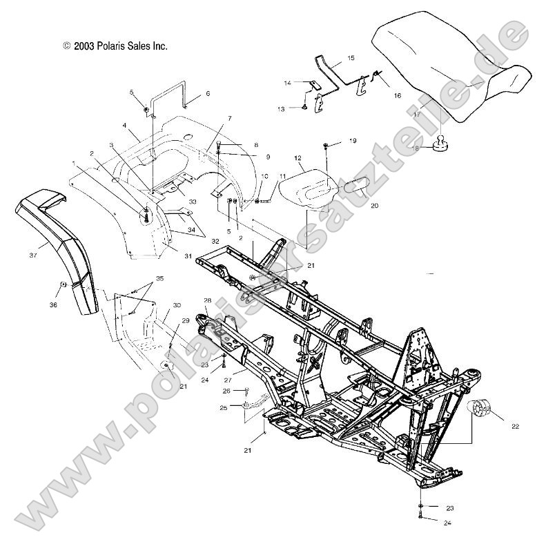 Rear Cab and Seat Rear Cab and Seat