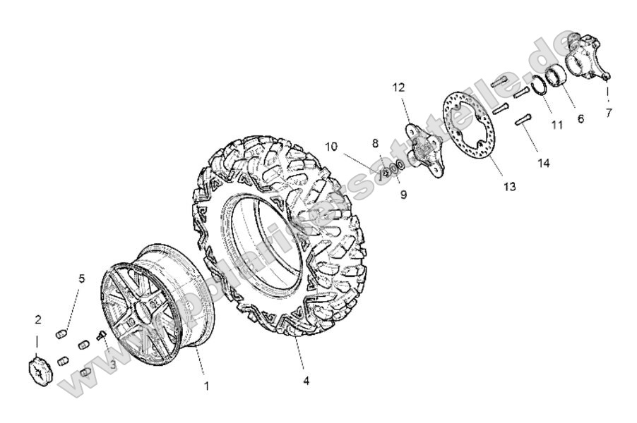 WHEELS, FRONT