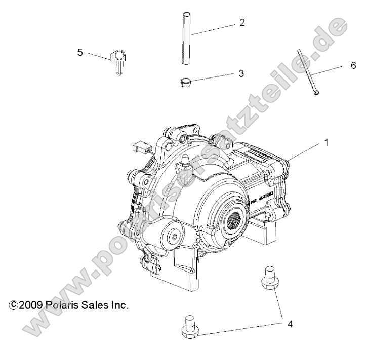 Drive Train, Front Gearcase Mounting