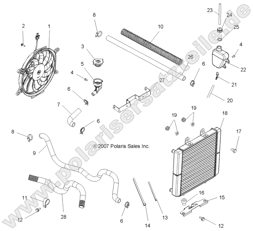 ENGINE, COOLING SYSTEM ENGINE, COOLING SYSTEM
