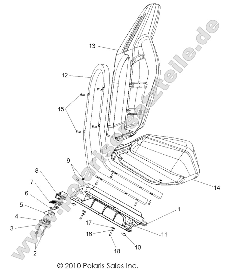 BODY, SEAT ASM. BODY, SEAT ASM.