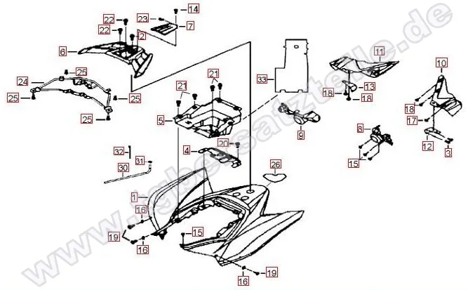 Heckverkleidung Heckverkleidung
