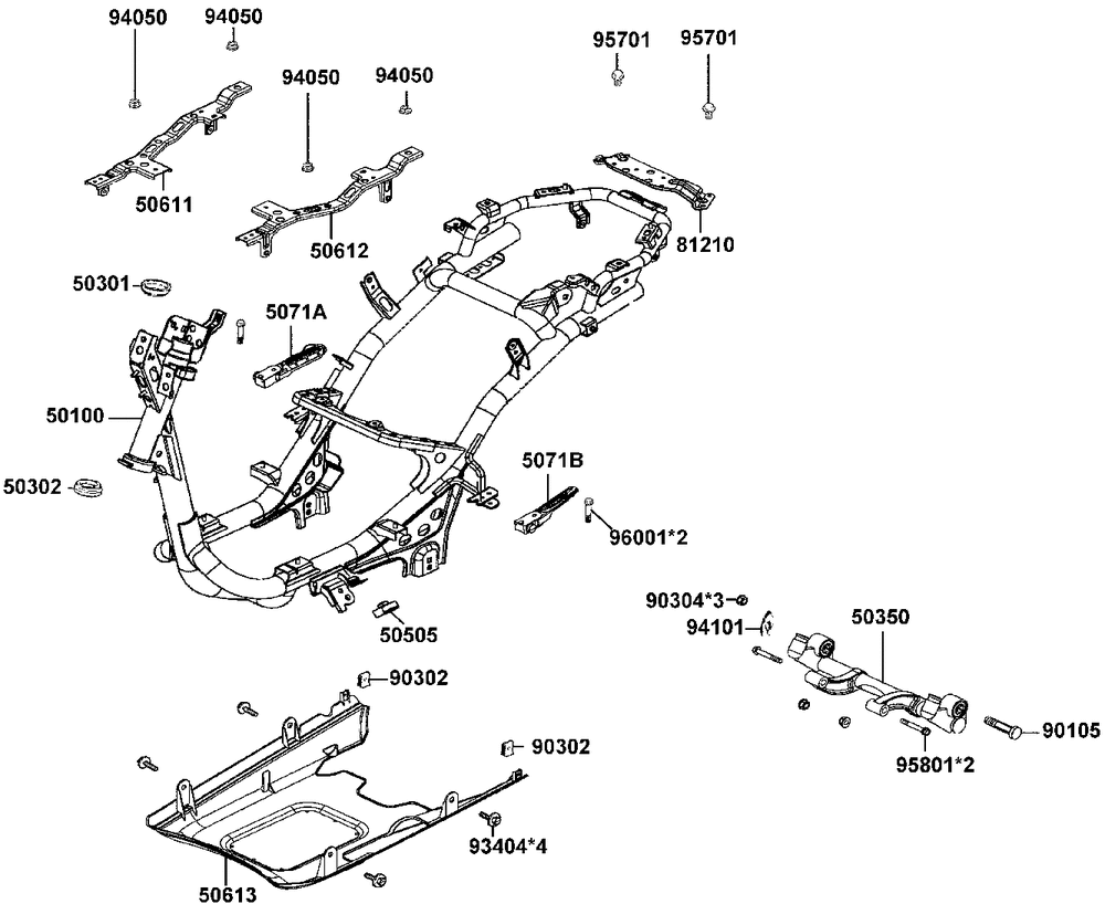 Rahmen Chassis