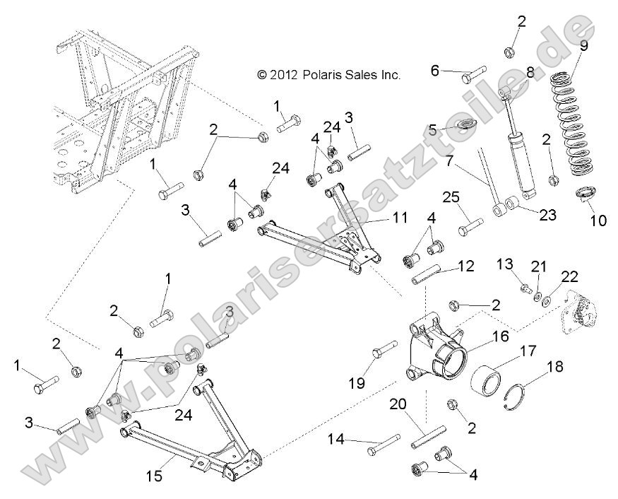 Suspension, Rear