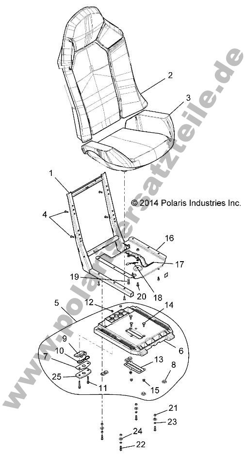 BODY, SEAT ASM. AND SLIDER BODY, SEAT ASM. AND SLIDER