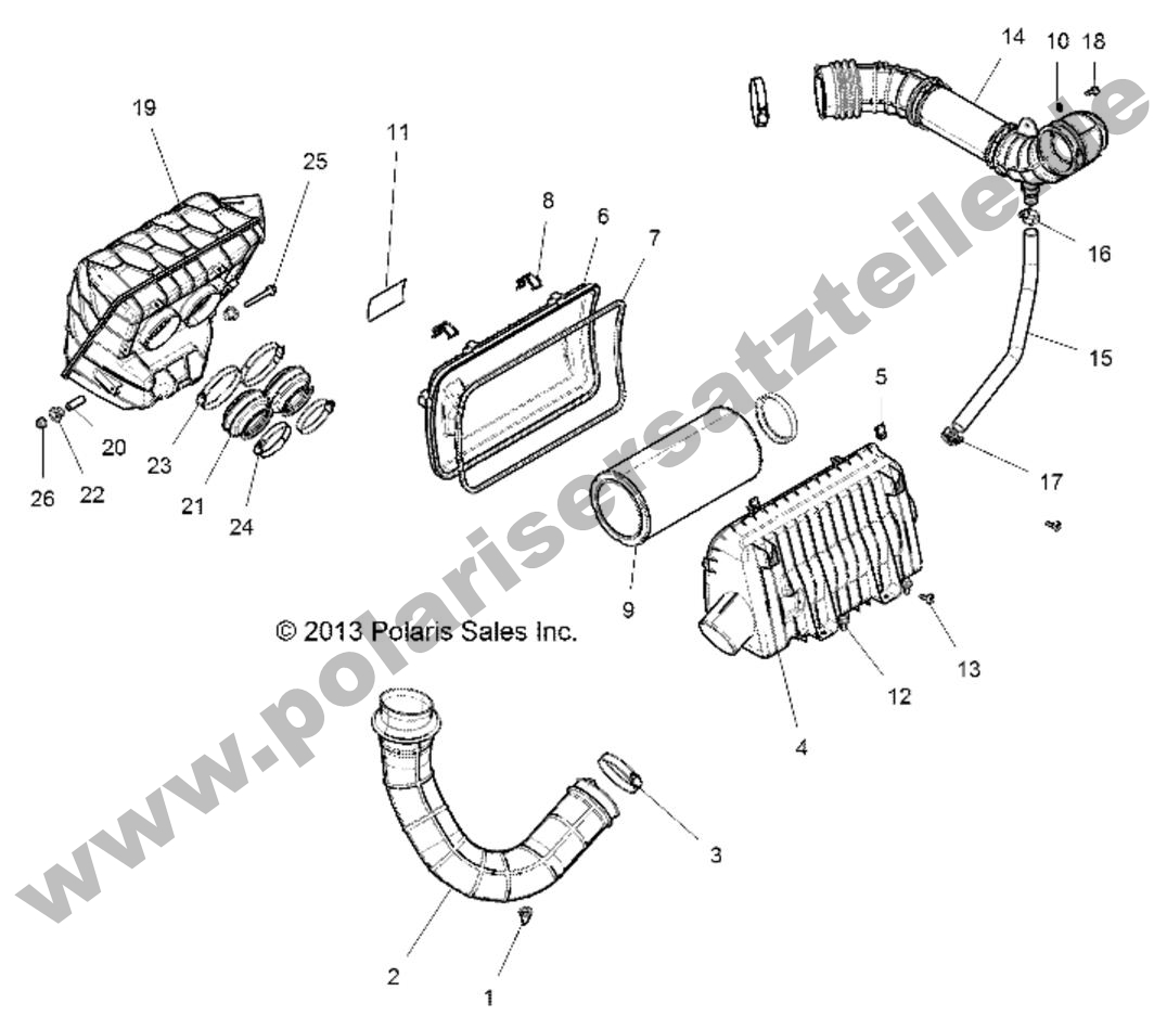 ENGINE, AIR INTAKE SYSTEM ENGINE, AIR INTAKE SYSTEM