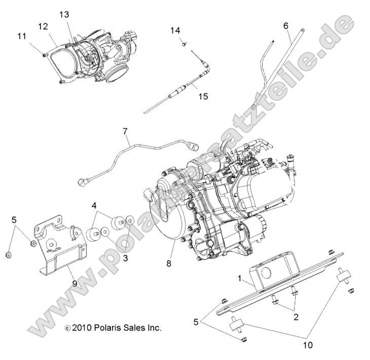 ENGINE, MOUNTING
