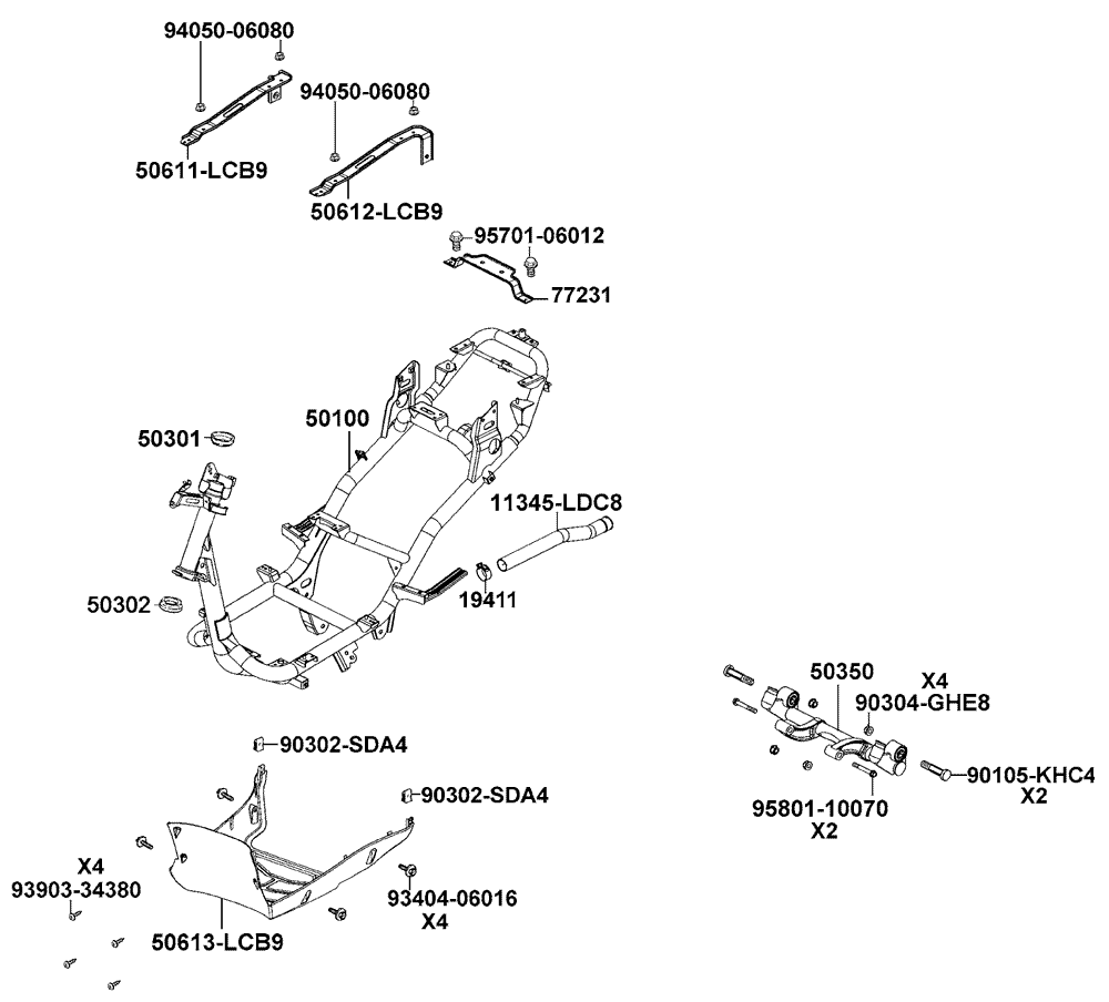 Rahmen Chassis