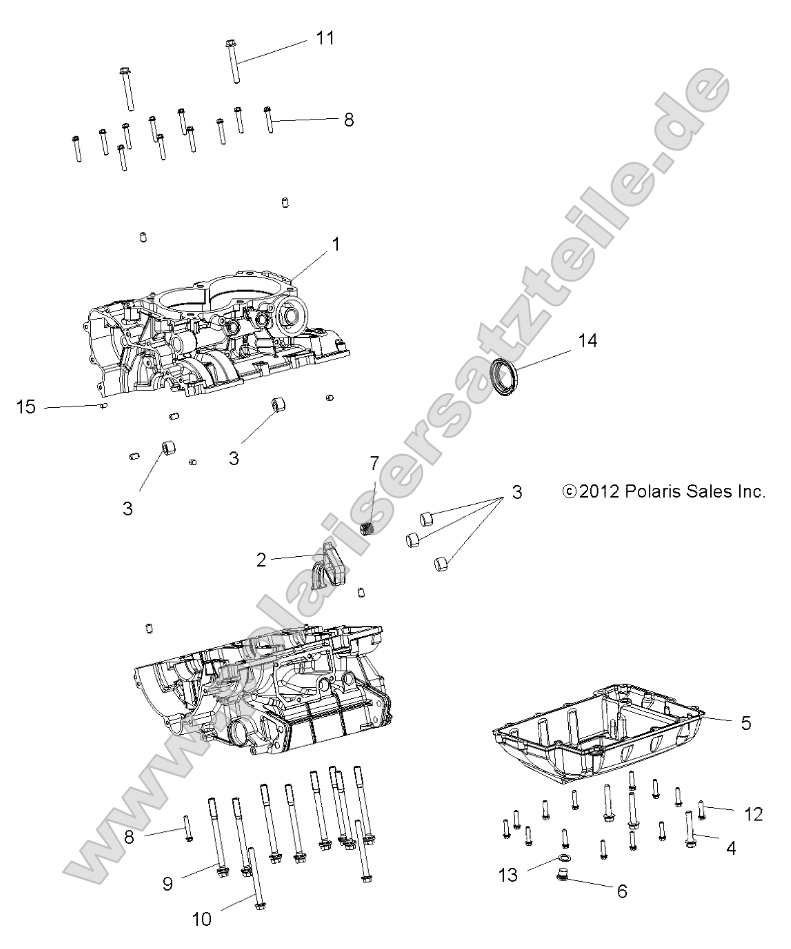 Engine, Crankcase
