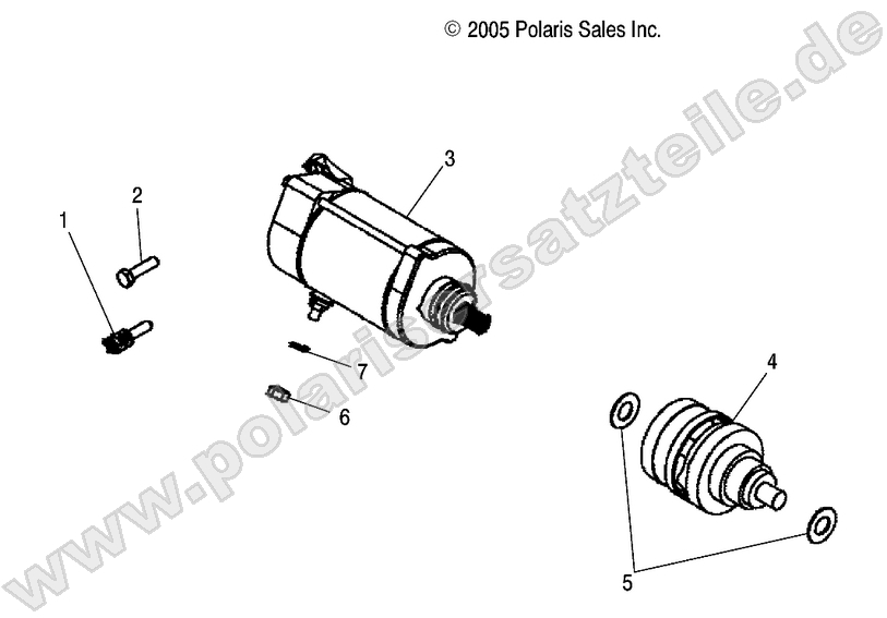 ENGINE, STARTING MOTOR ENGINE, STARTING MOTOR