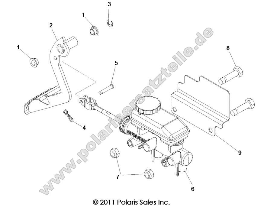 BRAKES, PEDAL and MASTER CYLINDER BRAKES, PEDAL and MASTER CYLINDER