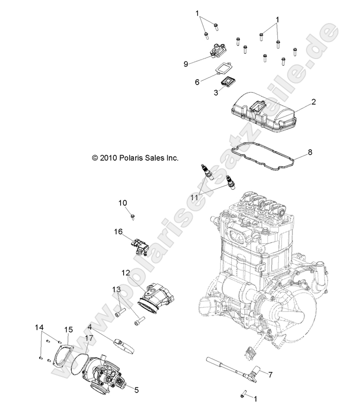 ENGINE, THROTTLE BODY and VALVE COVER ENGINE, THROTTLE BODY and VALVE COVER