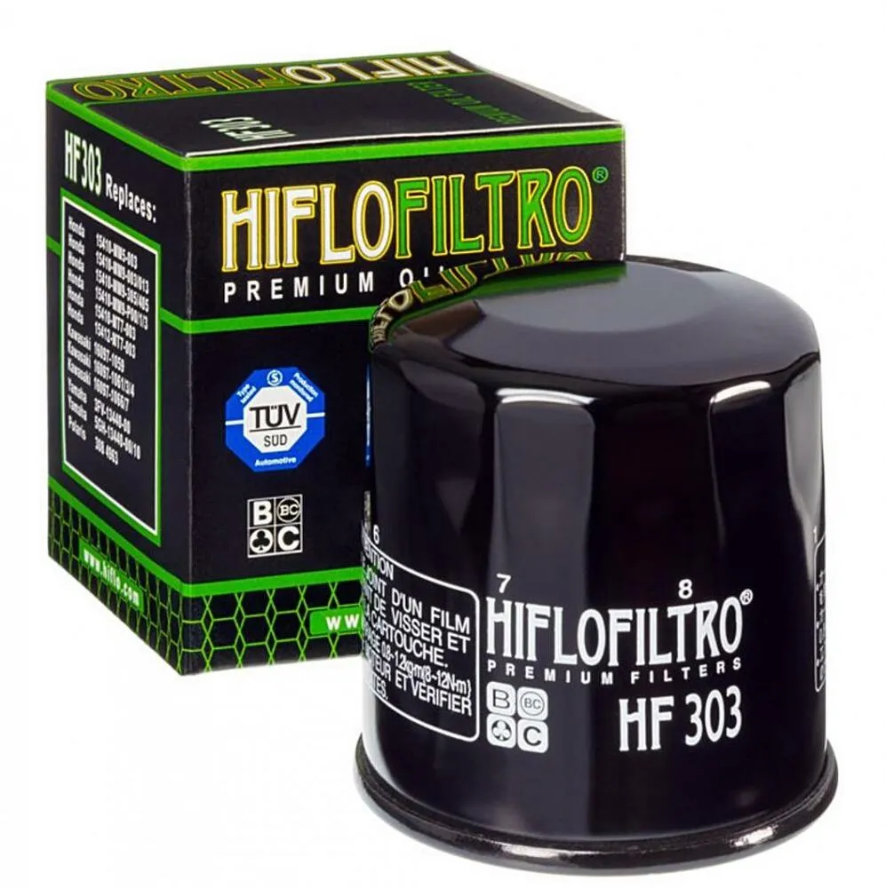 Hiflofiltro_Oelfilter_HF303 Hiflofiltro Ölfilter Hiflo HF303 Yamaha YXR 450 660 Rhino