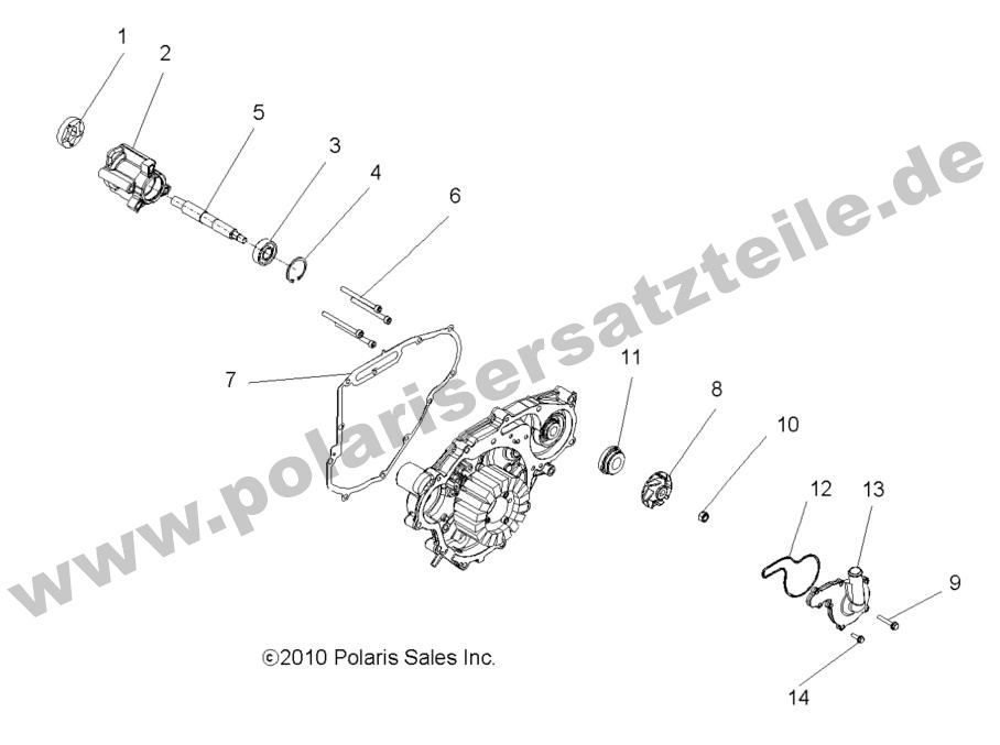 ENGINE, OIL PUMP and WATER PUMP ENGINE, OIL PUMP and WATER PUMP