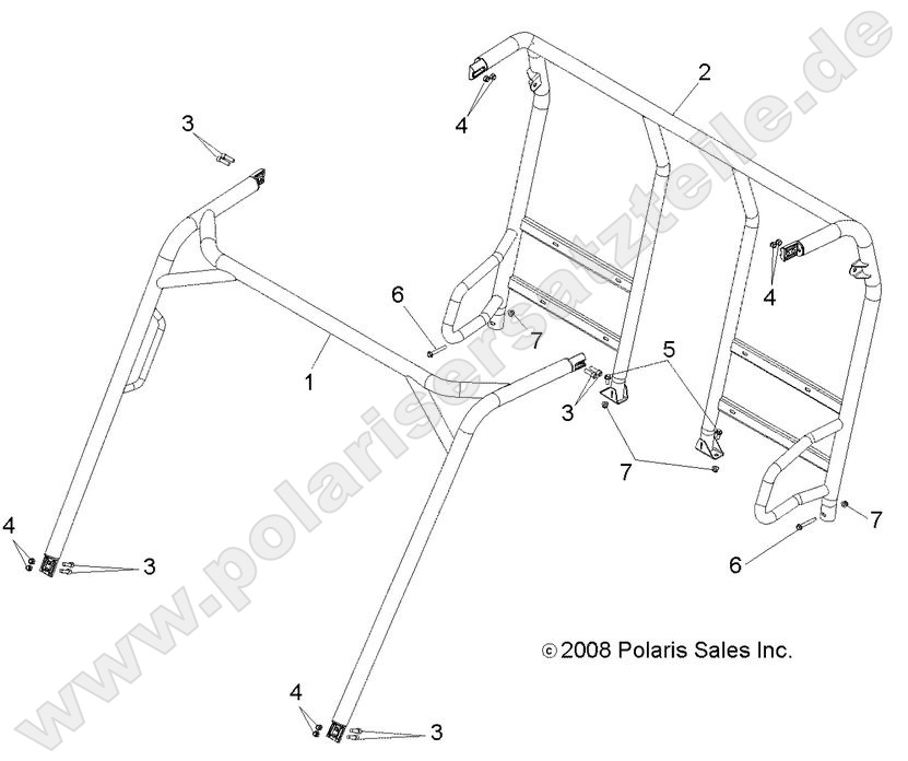 CHASSIS, CAB FRAME
