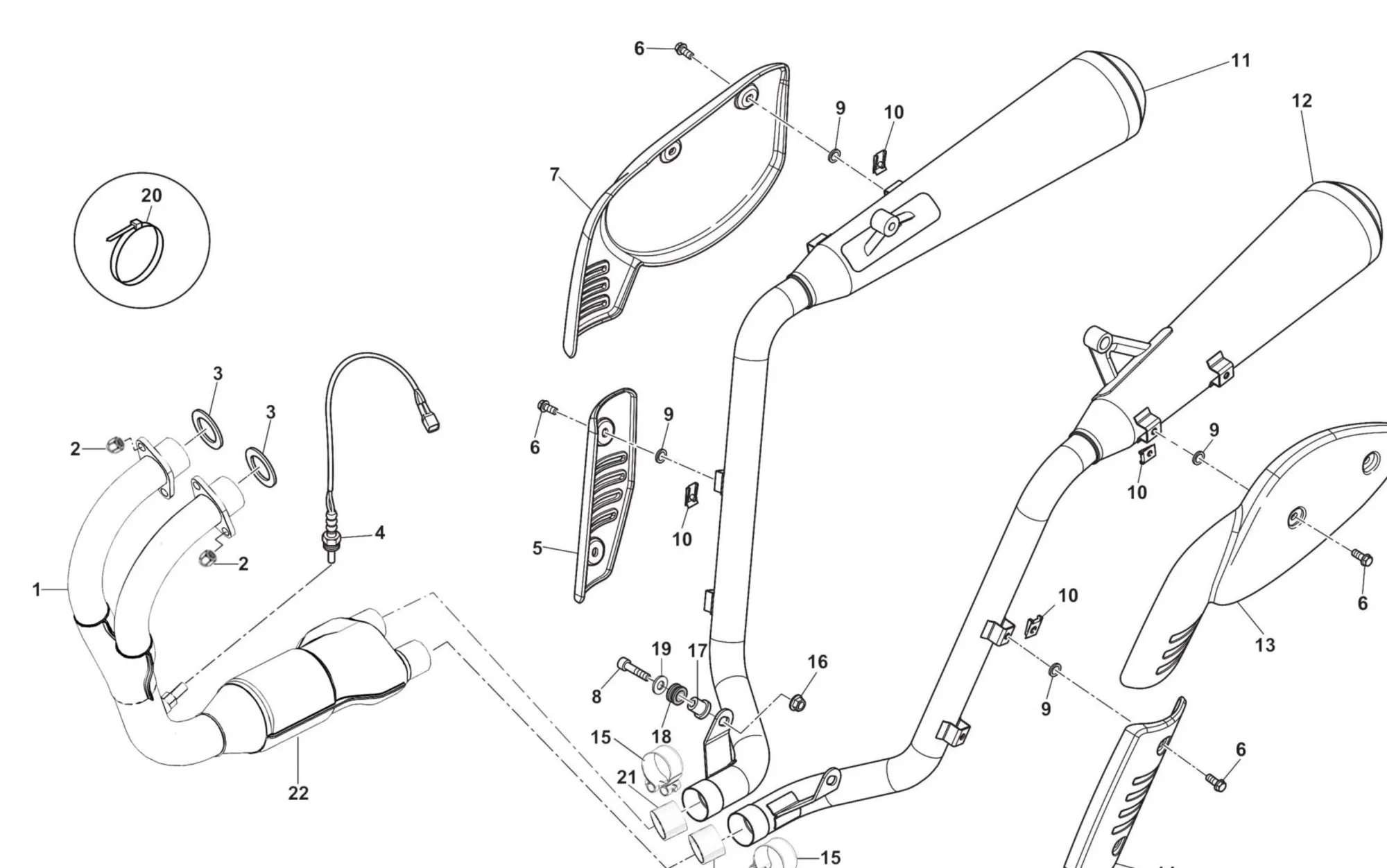 Auspuffsystem Auspuffsystem