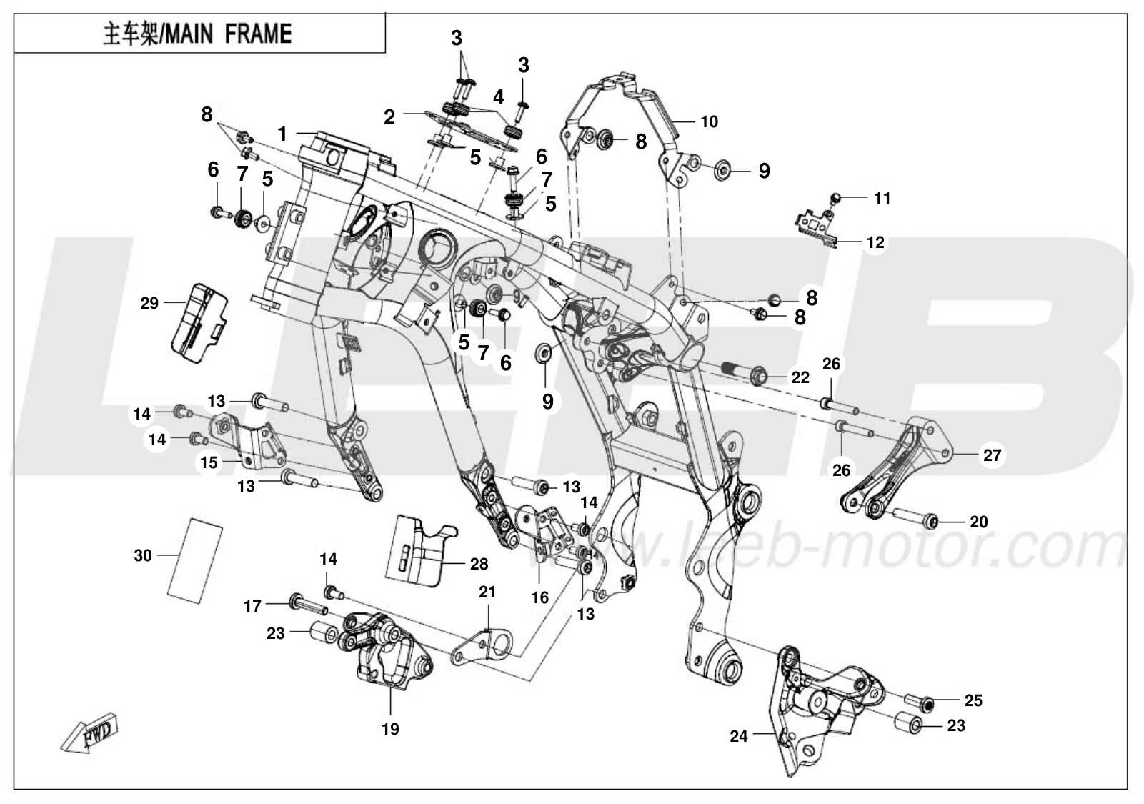 F03-1 MAIN FRAME