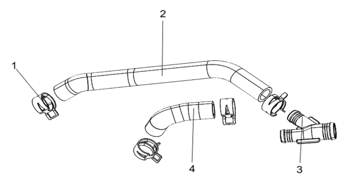 Kühlwasserschlauch Kühlwasserschlauch