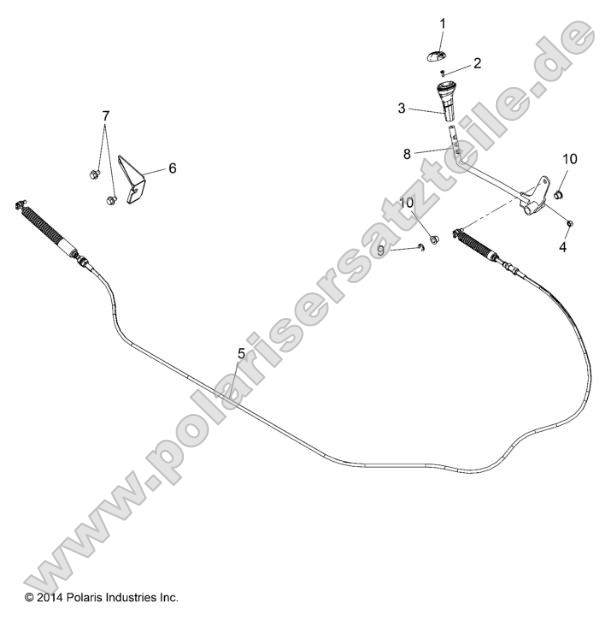 Drive Train, Gear Selector Drive Train, Gear Selector
