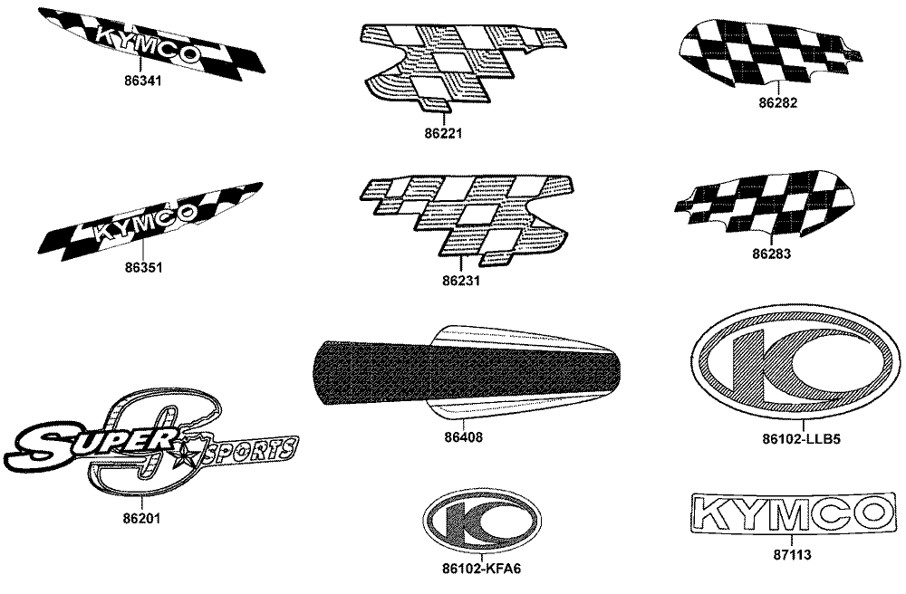 Emblems & Aufkleber Emblems & Aufkleber