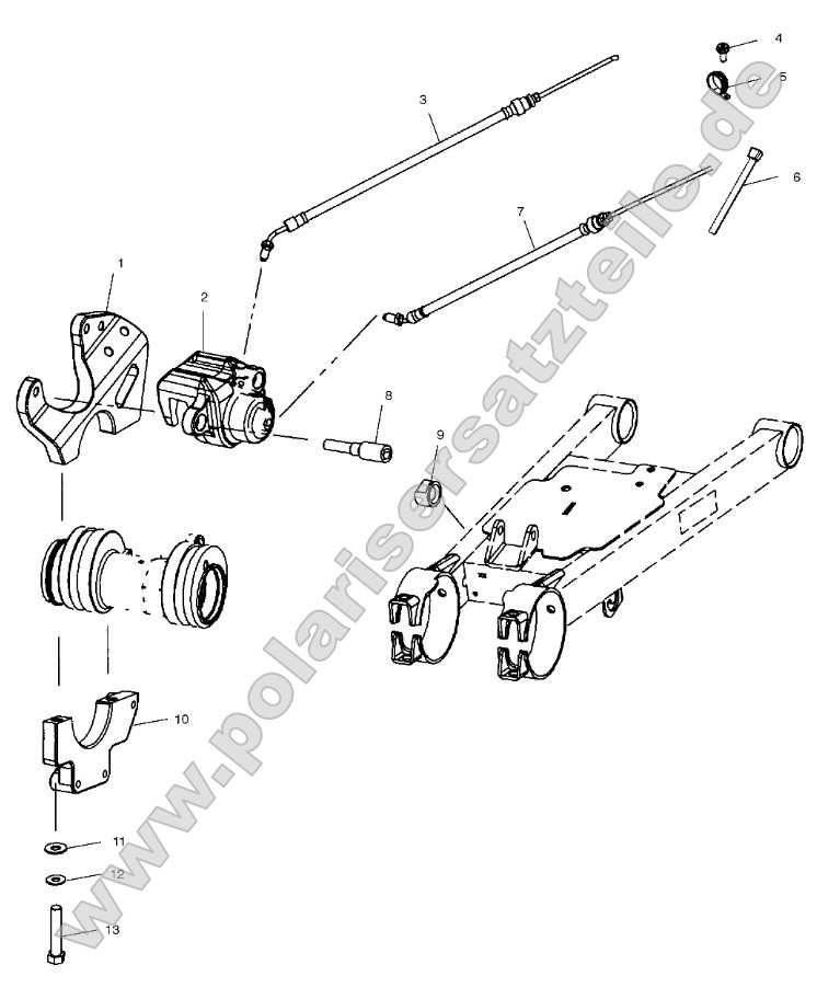 Rear Caliper Mounting Rear Caliper Mounting