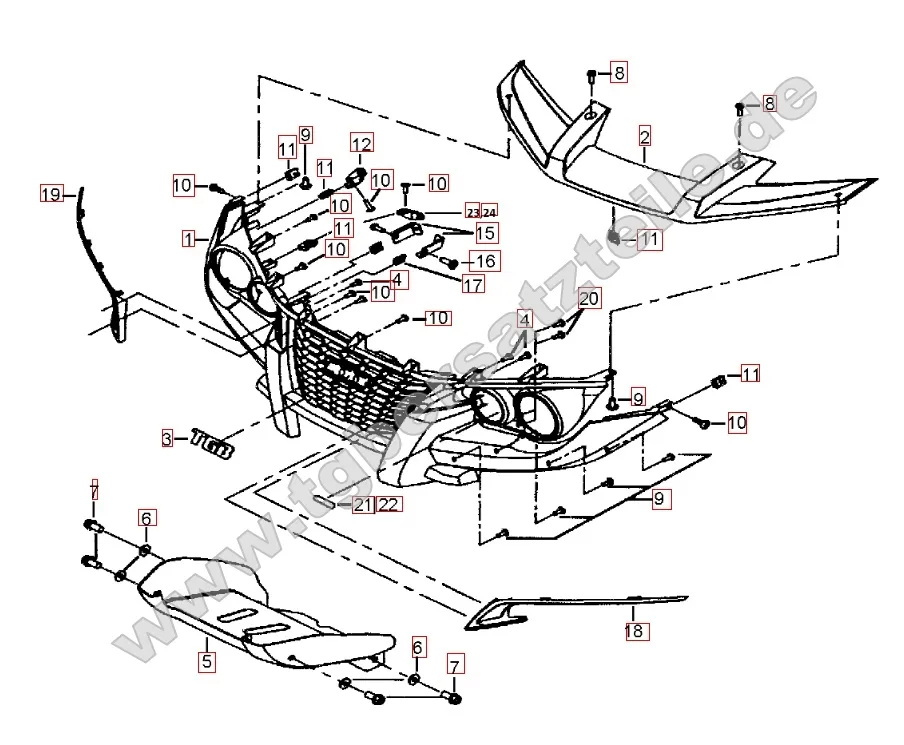 Stoßstange vorne Stoßstange vorne