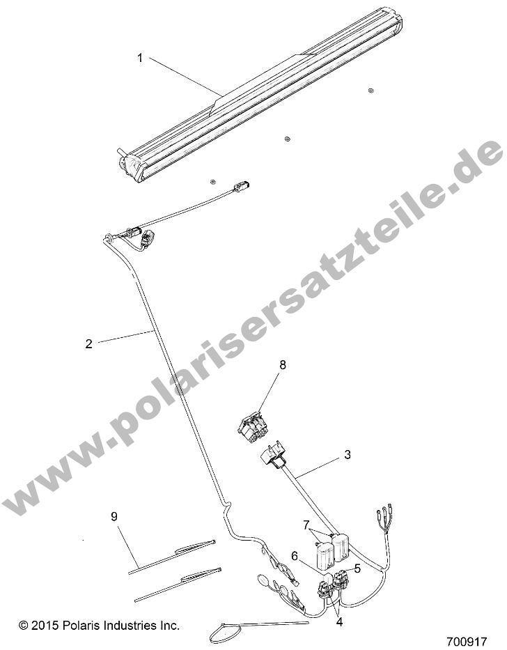 ACCESSORY, LIGHTBAR, W/HARNESS ACCESSORY, LIGHTBAR, W/HARNESS