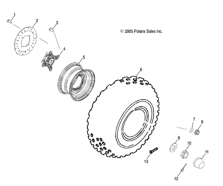 WHEELS, FRONT