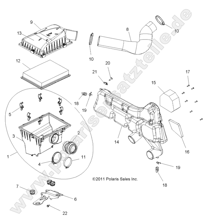 ENGINE, AIR INTAKE SYSTEM ENGINE, AIR INTAKE SYSTEM
