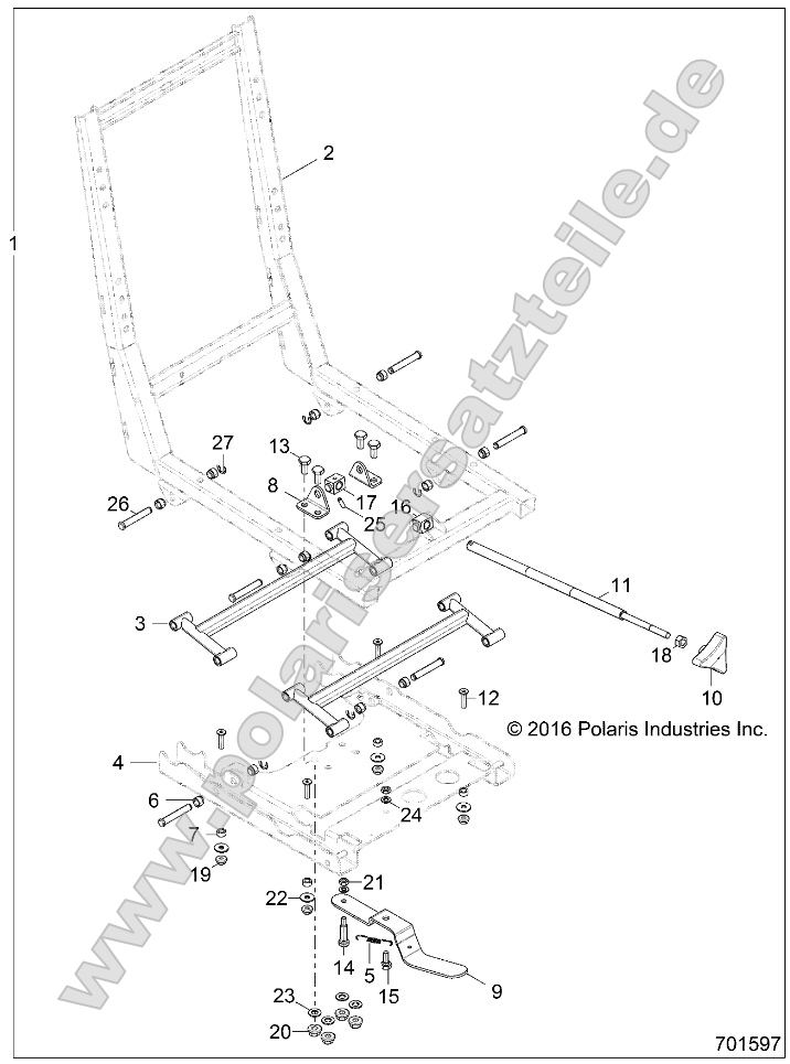 Body, Seat Base Adjuster Body, Seat Base Adjuster