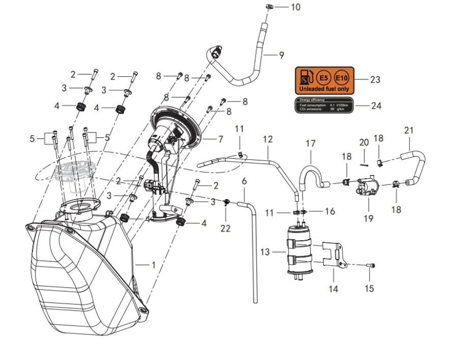Benzintank Benzintank