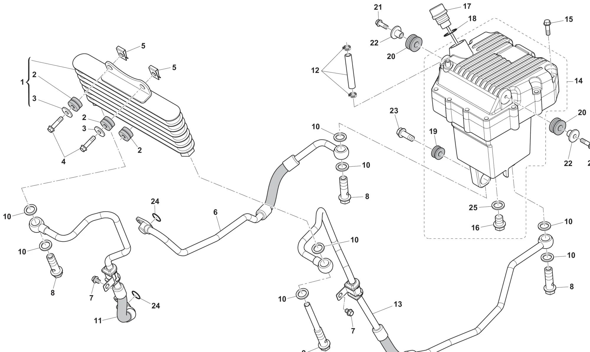 Ölkühler Ölkühler