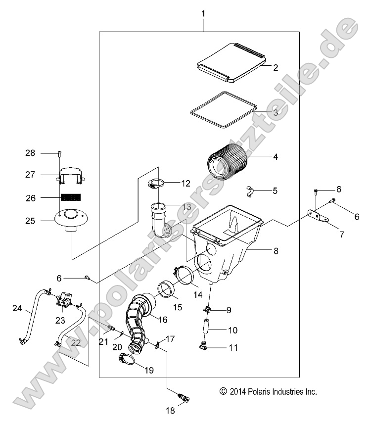 Engine, Air Intake System Engine, Air Intake System