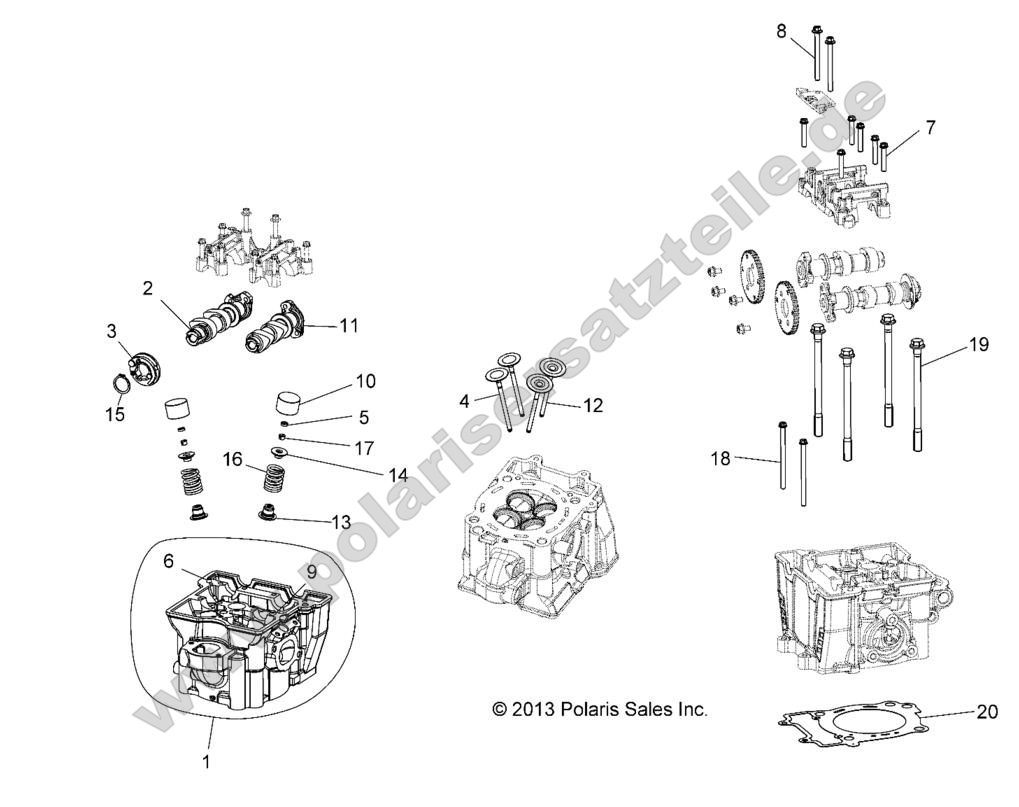 ENGINE, CYLINDER HEAD, CAMS and VALVES ENGINE, CYLINDER HEAD, CAMS and VALVES