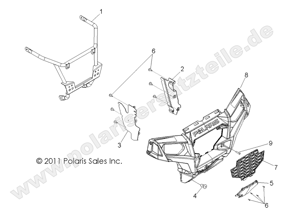 BODY, FRONT BUMPER BODY, FRONT BUMPER