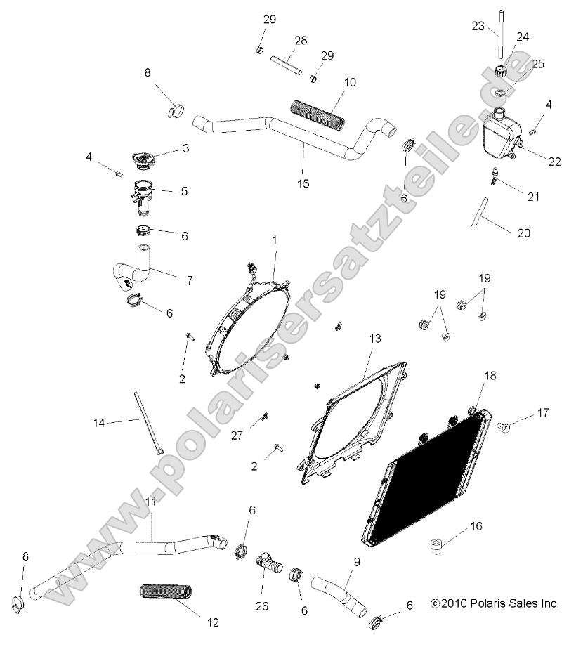 Engine, Cooling System Engine, Cooling System