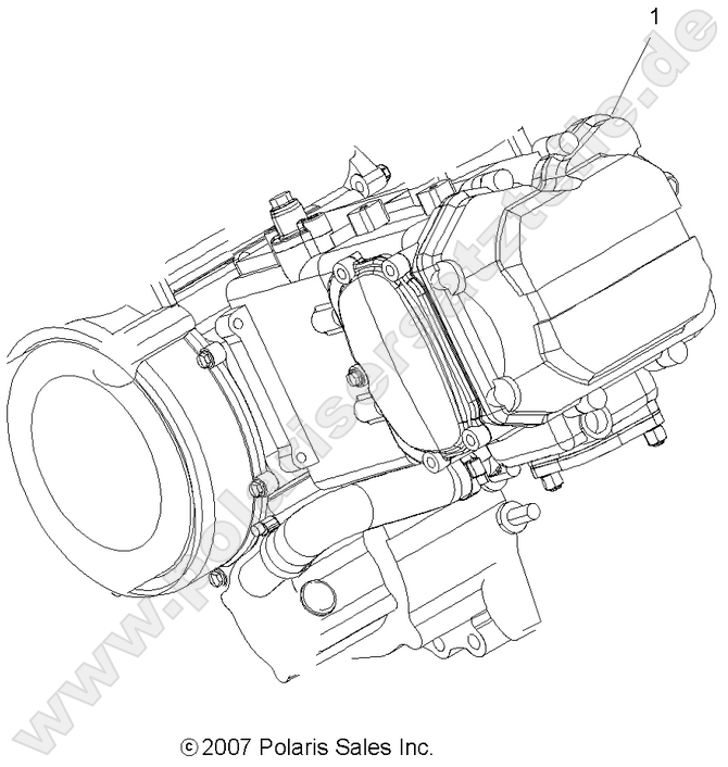 ENGINE, SHORT BLOCK