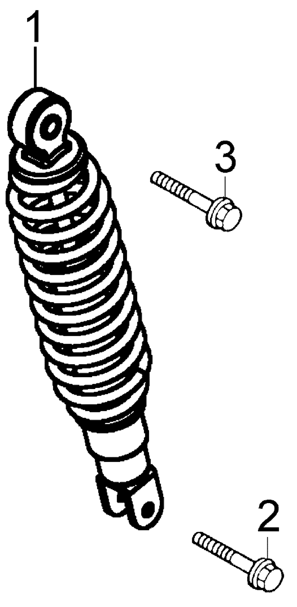 Stossdämpfer hinten Stossdämpfer hinten