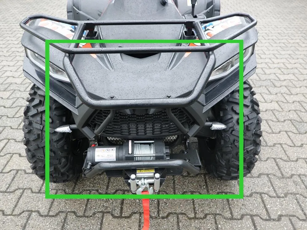 TMP-Kennzeichenhalter-Nummernschildhalterung-Online-X-5-2-5 TMP Kennzeichenhalter vorne / Nummernschildhalterung - Online X 4.2 / X 5.2 / X 5.2 R | Linhai LM 52